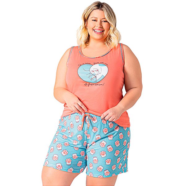 Pijama, Short Doll, Lua Encantada, 10940018