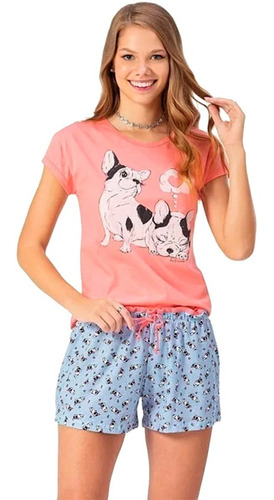 Pijama, Short Doll, Lua Encantada, 10660030