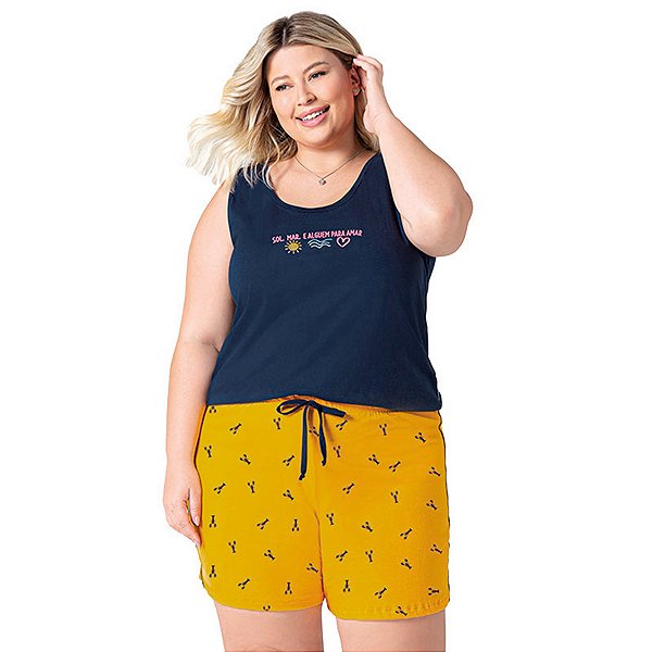 Pijama, Short Doll, Lua Encantada, 10940017
