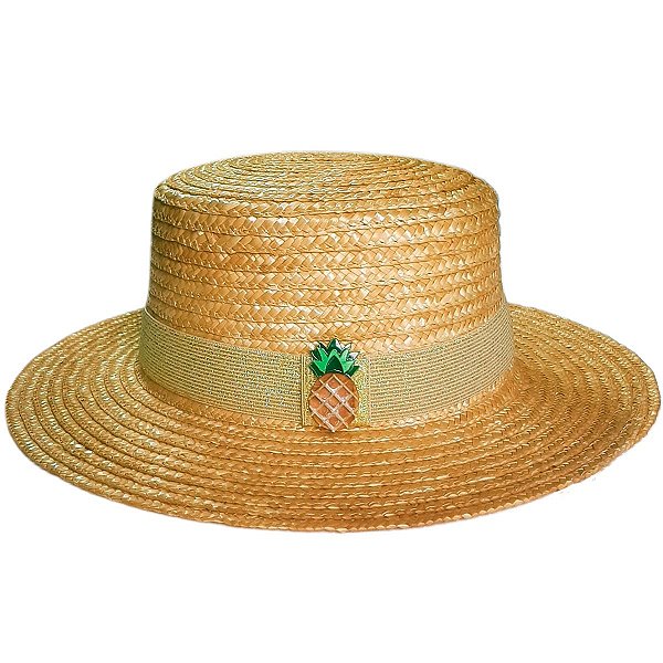 Chapéu De Praia Feminina Artesanal Palha Ch002