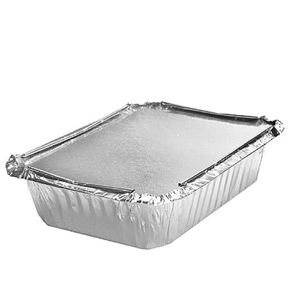 MARMITINHA 500ML BANDEJA ALUMÍNIO - COM 10 UNIDADES - BRICOFLEX