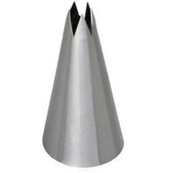 BICO DE CONFEITAR ESPECIAL M1 ABERTO - 100% INOX - 01 UNIDADE - RS ACESSÓRIOS