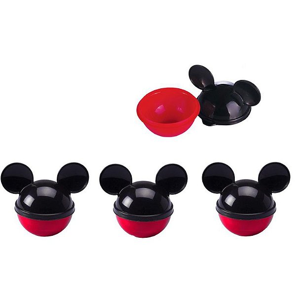 PORTA MIX - MICKEY MOUSA - PEQUENO - COM 06 UNIDADES - DISNEY - REF.:8263 - PLASUTIL
