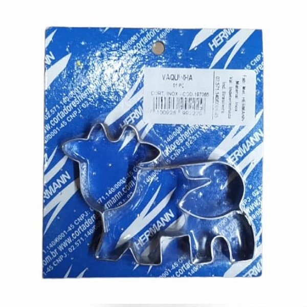 CORTADOR VAQUINHA - AÇO INOX - CÓD.: 197065 - 01 UNIDADE - HERMANN