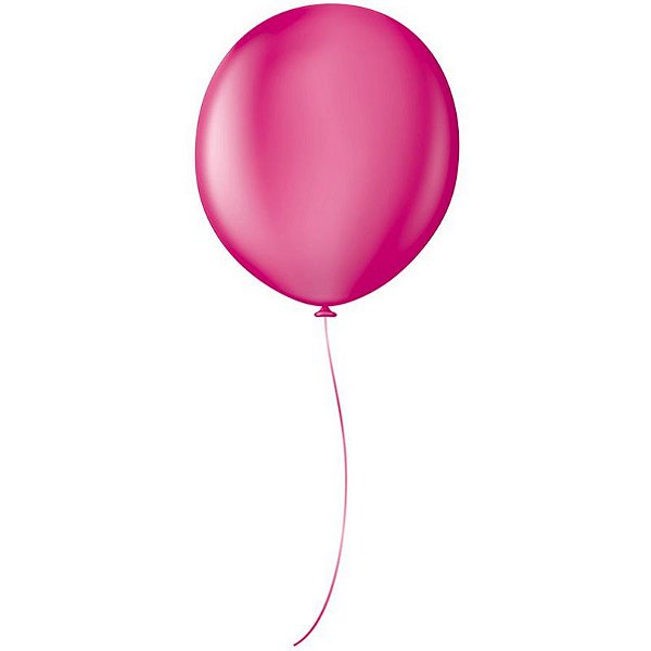 BALÃO PROFISSIONAL PREMIUM UNIQ 16" 40CM - ROSA PROFUNDO - COM 10 UNIDADES - SÃO ROQUE