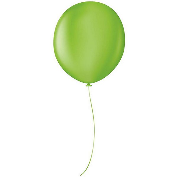 BALÃO PROFISSIONAL PREMIUM UNIQ 16" 40CM - VERDE CITRICO  - COM 10 UNIDADES - SÃO ROQUE