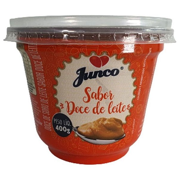 BRIGRADEIRO DE DOCE DE LEITE PRONTO - DOCE DE SORO DE LEITE SABOR DOCE DE LEITE - 01 UNIDADE - 400G - JUNCO