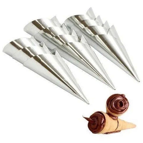 FORMA PARA CANUDO 9CM  - 9X3,0 CM - CÓD 4005- COM 12 UNIDADES - METASA