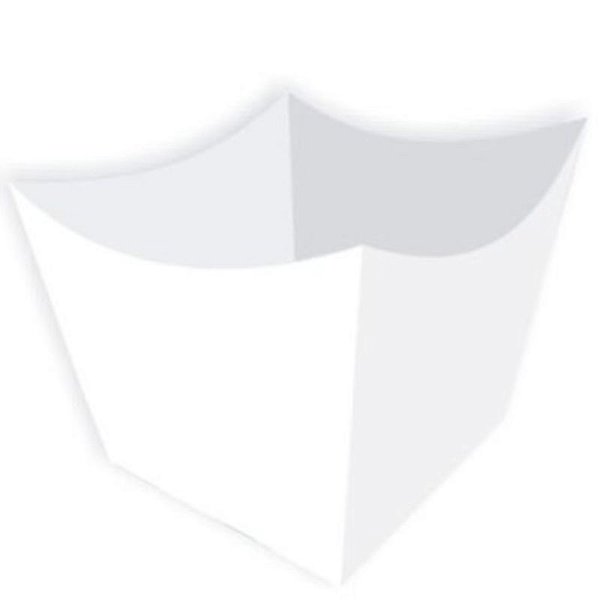 FORMINHA CACHEPOT PARA DOCES BRANCO - REF14006 - COM 24 UNIDADES - FUNFESTAS