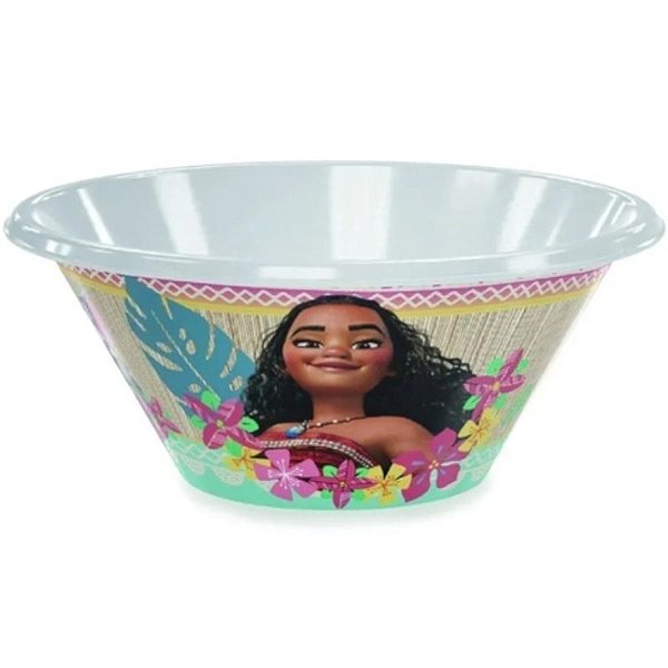 TIGELA BOWL INFANTIL PLÁSTICO MOANA 540ML - PLASÚTIL