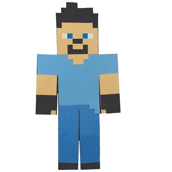 PAINEL EM EVA FESTA MINECRAFT - COM 01 UNIDADE - GRINTOY
