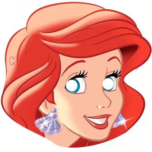 LEMBRANCINHA DIVERTIDA FESTA A PEQUENA SEREIA - DISNEY PRINCESAS