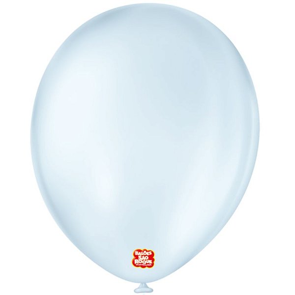 BALÕES DE LÁTEX  11" LINHA CANDY COLOR AZUL - COM 25 UNIDADES - SÃO ROQUE