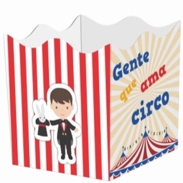 CACHEPOT FESTA CIRCO - 10 UNIDADES - DUSTER FESTAS