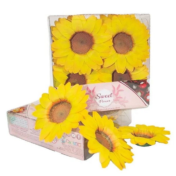 FORMINHA DECORATIVA PARA DOCES FLORIDO - 24 UNIDADES - SWEET FLOWER
