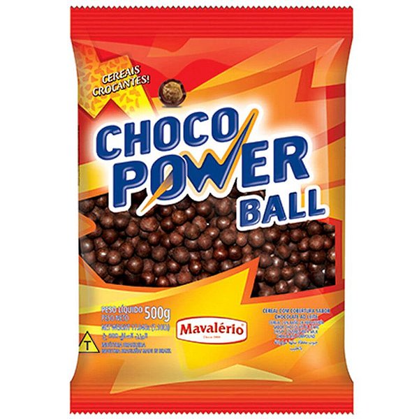 CHOCO POWER BALL GRANDE 500G CHOCOLATE - MAVALÉRIO