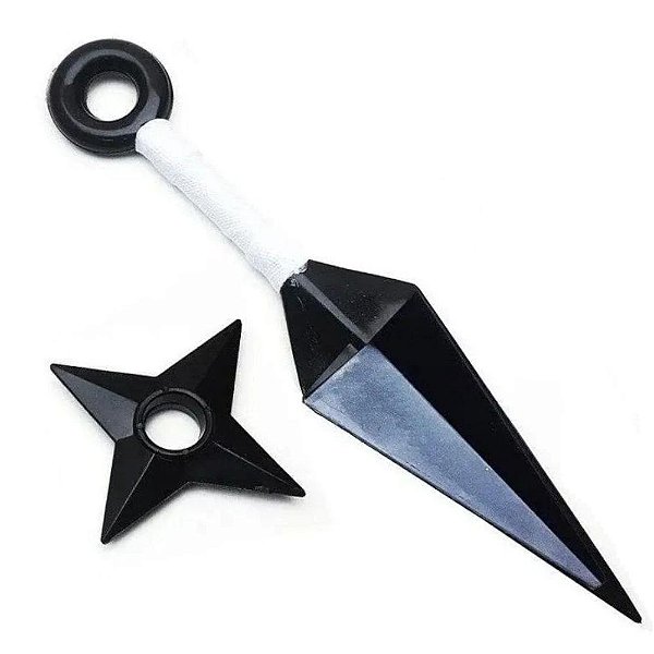 KIT KUNAI + SHURIKEN - SUPER RESISTENTE - NARUTO COSPLAY