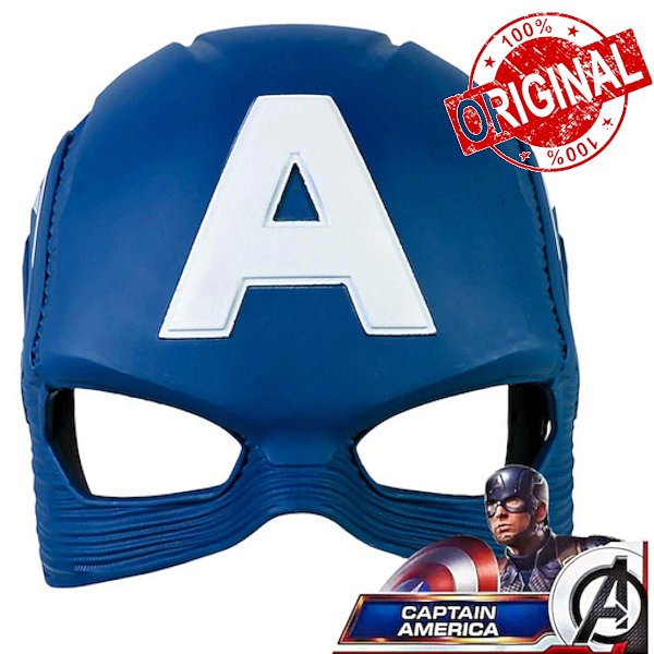 MÁSCARA ORIGINAL CAPITÃO AMÉRICA  GUERRA CIVIL  VINGADORES COSPLAY MARVEL AVENGERS