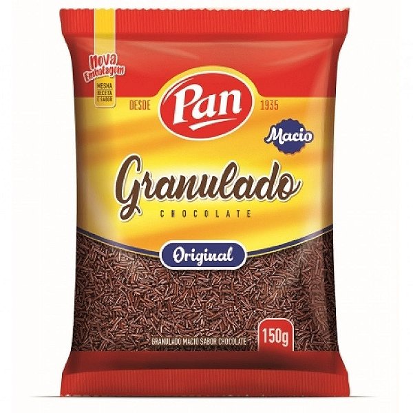 GRANULADO SABOR CHOCOLATE - 500GR - PAN