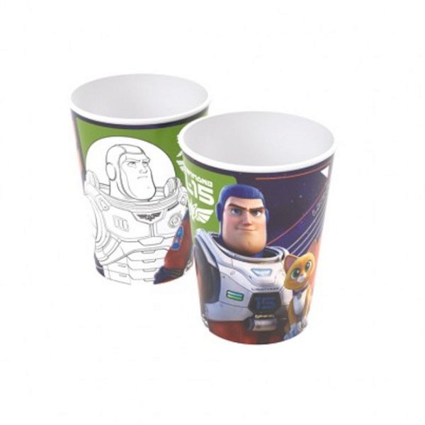COPO DE PLÁSTICO FESTA TOY STORY BUZZ LIGHTYEAR 320ML - PLASÚTIL