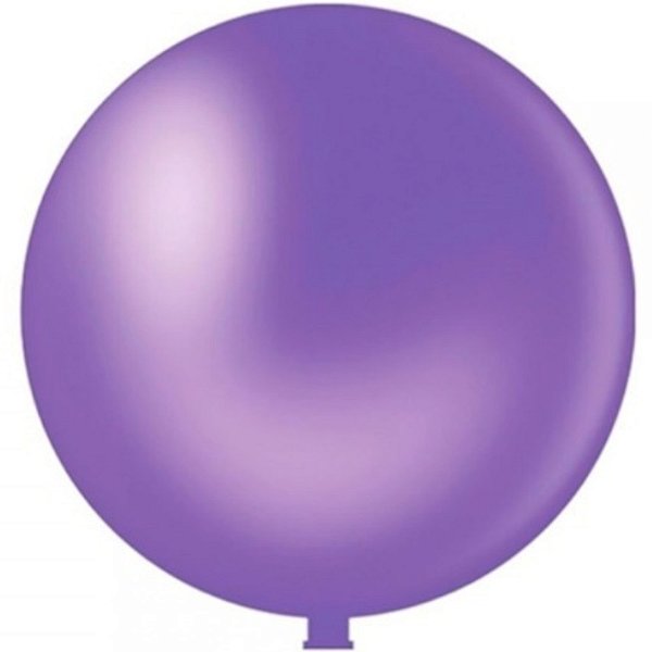 BALÃO MAX BALL LISO 350 LILÁS 40" - 1 UNIDADE - PIC PIC