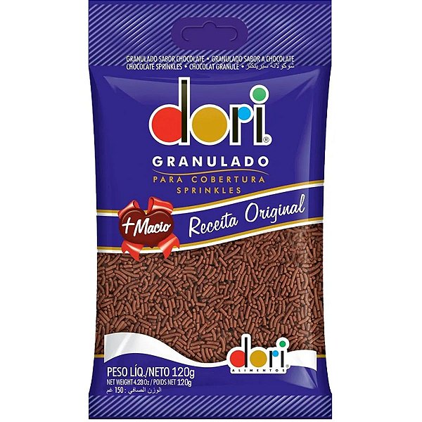 GRANULADO DORI CHOCOLATE 120G - DORI