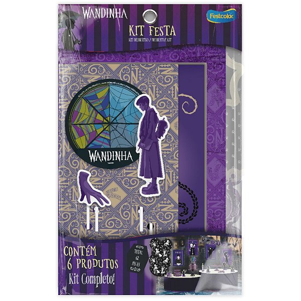 KIT FESTA SÓ UM BOLINHO - FESTA WANDINHA - FESTCOLOR
