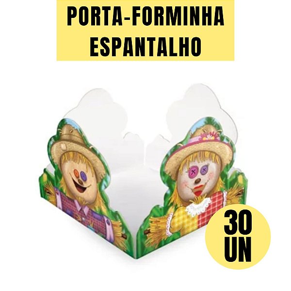 PORTA FORMINHA ESPANTALHO FESTA JUNINA - 30 UNIDADES - KAIXOTE