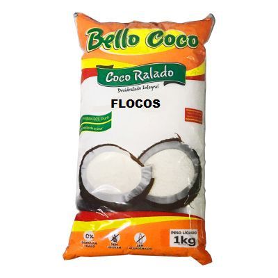 COCO RALADO FLOCOS 1KG BELLO COCO