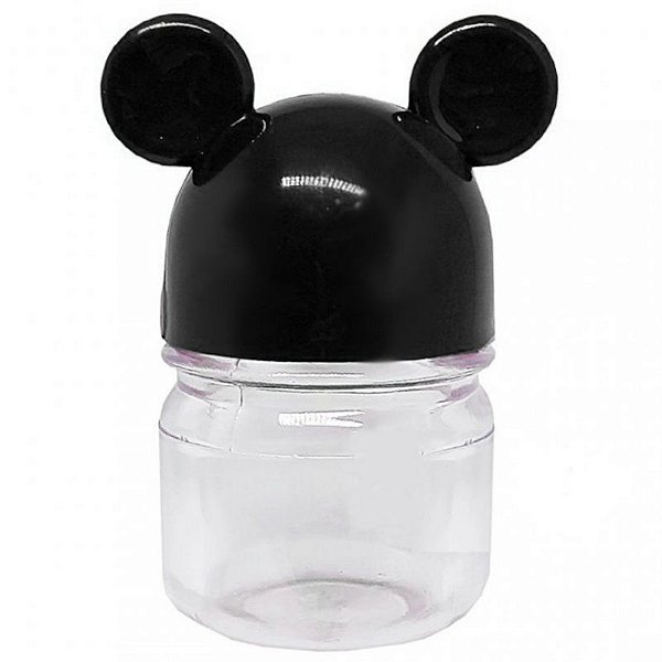 POTINHO FESTA MICKEY TAMPA PRETA 30ML - POCOTE COM 06 UNIDADES - SL PAREJA