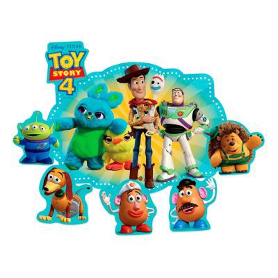 KIT DECORATIVO COM APLIQUES FESTA TOY STORY 4  - REGINA  FESTAS