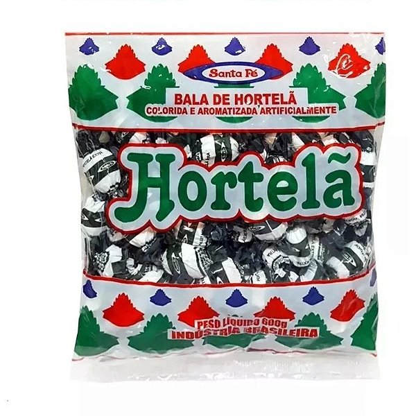 BALA HORTELÃ SANTA FÉ 600G
