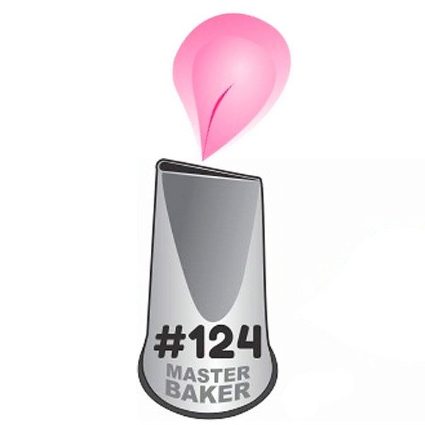 BICO DE CONFEITAR PÉTALA #124K TAM G COD 2279 UN MASTER BAKER