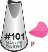 BICO DE CONFEITAR INOX PÉTALAS #101 TAM P COD 2229 UN MASTER BAKER