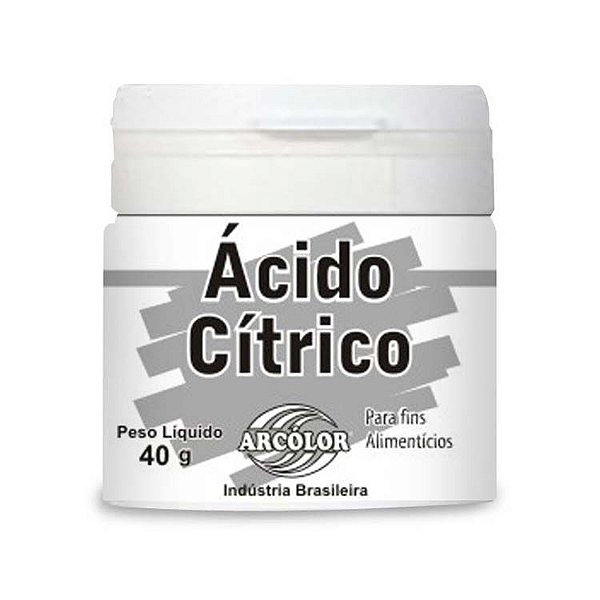 ÁCIDO CITRICO 40 G ARCOLOR