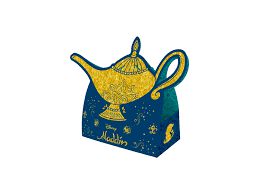 CAIXA SURPRESA FESTA ALADDIN - 08 UNIDADES - REGINA FESTAS