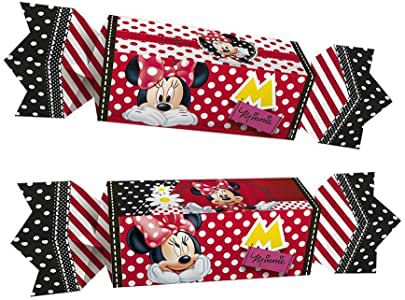 CAIXA PEQUENA BALA FESTA  MINNIE VERMELHA -  08 UNIDADES - REGINA FESTAS