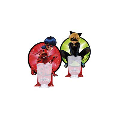 COPINHO COM ENFEITE FESTA MIRACULOUS LADYBUG - 10 UNIDADES - REGINA FESTAS