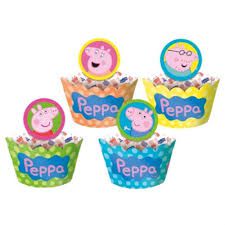 FORMINHA WRAPPER PARA CUPCAKE PEPPA PIG - 12 UNIDADES - REGINA FESTAS