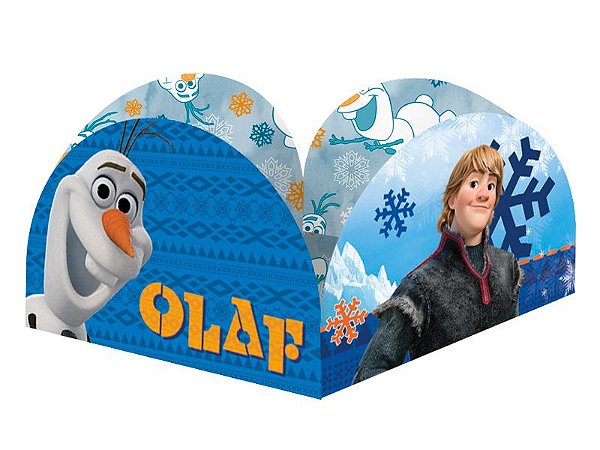 PORTA FORMINHA FESTA OLAF FROZEN - 50 UNIDADES  - REGINA FESTAS