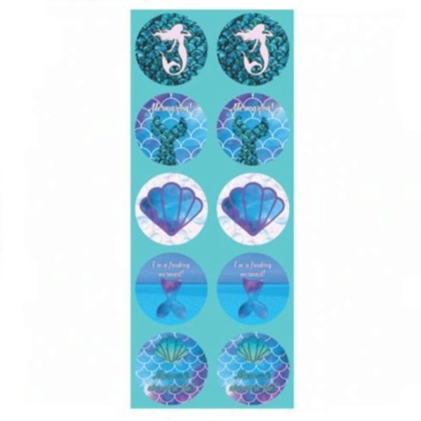 ADESIVO REDONDO FESTA SEREIA 30 UNIDADES - DUSTER