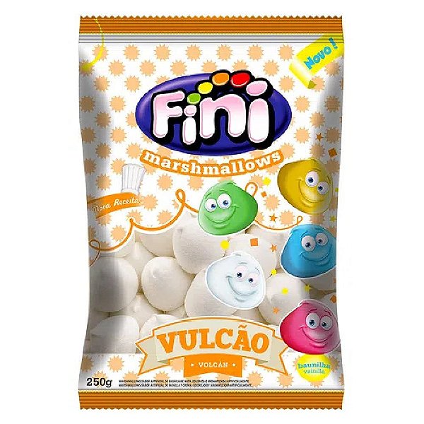 MARSHMALLOW VULCÃO BRANCO 250G FINI