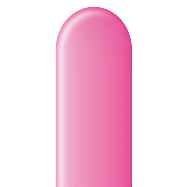 BALÃO CANUDO LATEX 260SR - ROSA TUTTI FRUTTI - 50 UNIDADES - SÃO ROQUE