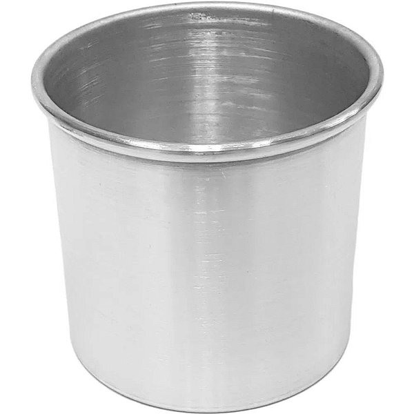 FORMA REDONDA FUNDO FIXO 15X12 CM - ALUMINIO - FO199 - RS ACESSÓRIOS