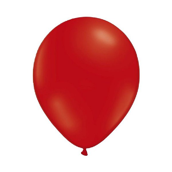 BALÃO DE FESTA LATEX R5'' 13CM - VERMELHO METAL - 50 UNIDADES - SEMPERTEX CROMUS