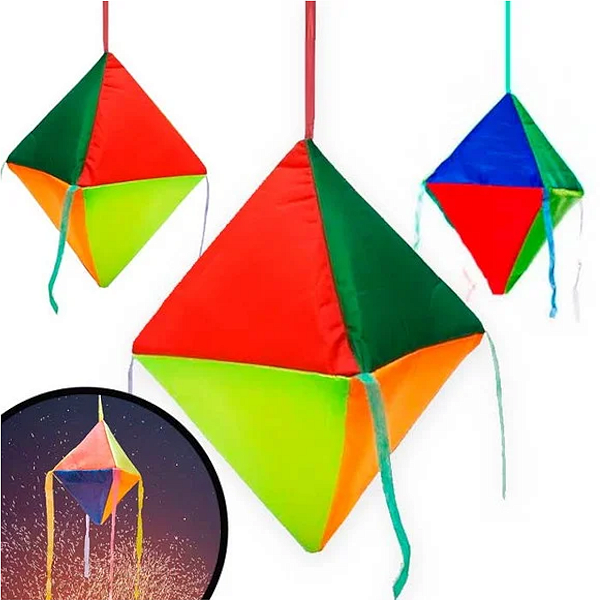 BALÃO DE NYLON PEQUENO  FESTA JUNINA - 01 UNIDADE - REFERÊNCIA 1530 -  REAL SEDA