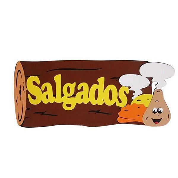 PAINEL DECORATIVO EVA FESTA JUNINA FAIXA BARRACA DE SALGADOS - PET TOY