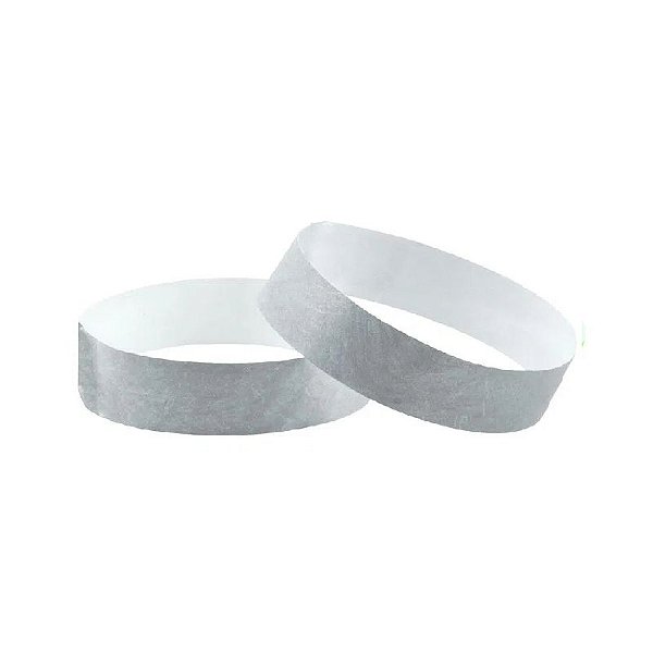 PULSEIRA DE IDENTIFICAÇÃO PRATA - 50 UNIDADES - EMBRAMAFI