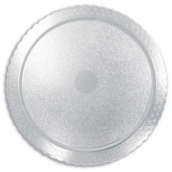 BASE PARA BOLO CAKE BOARD REDONDO PRATA 24 CM - ULTRAFEST