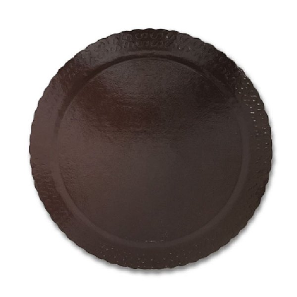 BASE PARA BOLO CAKE BOARD REDONDO MARROM 28 CM - ULTRAFEST